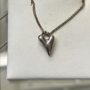 186961 Silver Heart Pendant